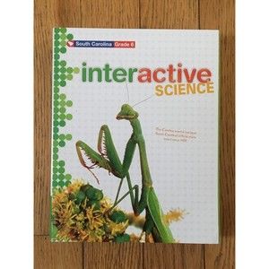 Grade 6 Workbook Interactive Science South Carolina (great 4 homeschool)